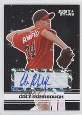 2008 Just Minors Stars Black Edition 23/25 Cole Rohrbough #70 Auto 6ks