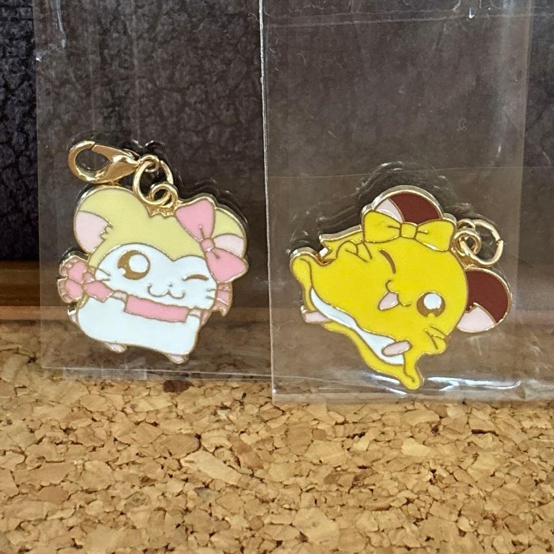 Tottoko HamutaroScarf-chan & Penelope Metal Charm
