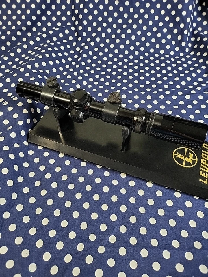 BURRIS 1 1/2X-4X MIRA TELESCÓPICA DE PISTOLA BRILLANTE EER VISOR DE RETÍCULA DÚPLEX CON ANILLOS Foto 3 de 4