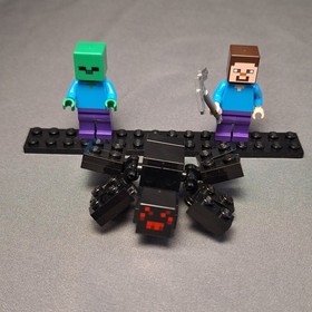 LEGO Minecraft Set 21113 "The Cave" 100% Complete ALL Bricks and Manuals