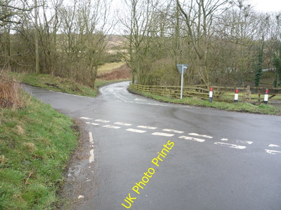 Photo 6x4 Road junction, Stony Heap  c2016