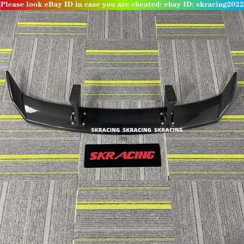 For 2012-17 Toyota Camry LE SE XSE XLE Real Carbon Fiber Rear Trunk Spoiler Wing - Picture 11 of 13