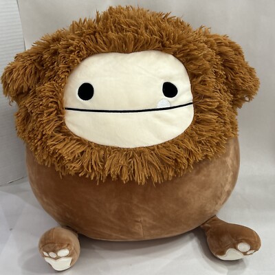 KELLYTOY SQUISHMALLOWS 16'' Benny the Big Foot - Exclusive Plush Toy RARE