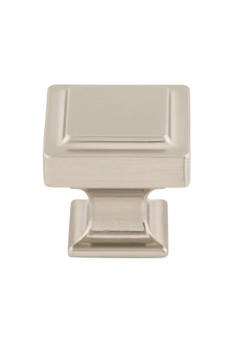 Top Knobs TK702BSN Ascendra Knob 1 1/4 Inch Brushed Satin Nickel- 2 For Sale - Picture 2 of 3