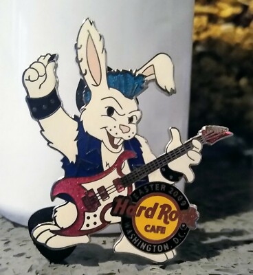 Hard Rock Cafe Easter Bunny 2009 Washington DC 200 Made Limited Edition Rare