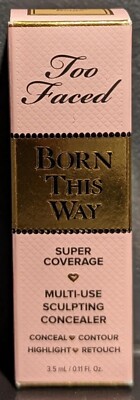 Too Faced Born This Way Super Coverage Sculpting Concealer  NATURAL BEIGE TRAVEL