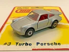 Matchbox Superfast No 3 Porsche Turbo 911 Lesney 1978 + blister card