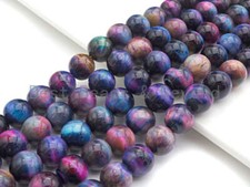 NEW GALAXY COLOR  Natural Tiger eye Beads Round 10mm/12mm, Galaxy Tiger Eye