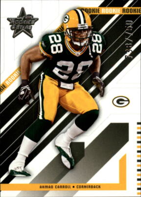 2004 Leaf Rookies and Stars Football Rookie RC Singles xxx/750 - You Choose