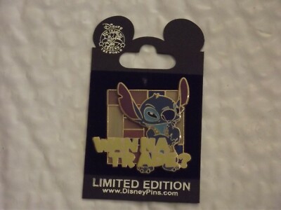 WDW, Disney Wanna Trade, Stitch, 3D-Stained Glass, LE 500  PinPic # 56017