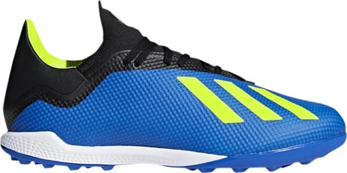Adidas X Tango 18.3 Turf Soccer Shoes Blue Yellow Mens Size 7 cleats DB1955