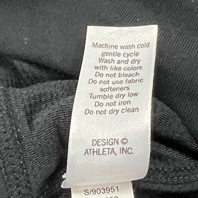 Jupe-short Athleta Oasis Skort 903951, Noir, Taille XS, Athlétique, Avec Poches