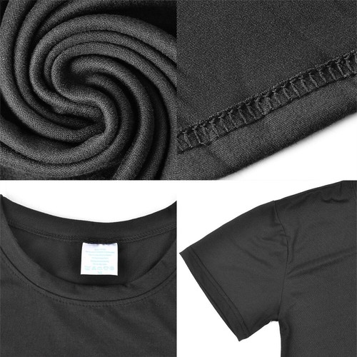 T-shirt uomo baggy fit manica corta slogan magliette maglietta ragazzo regalo natale - Foto 4 di 30