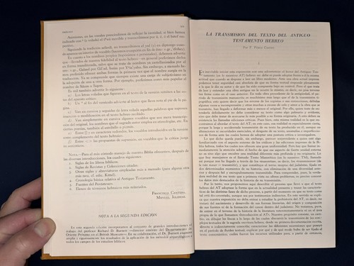 Sagrada Biblia CANTERA-IGLESIAS 1979, Versión Crítica, 2a Edición - Imagen 12 de 22