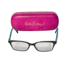Lilly Pulitzer Women Eyeglasses Glasses Frame 50-16-135 w Pink Case