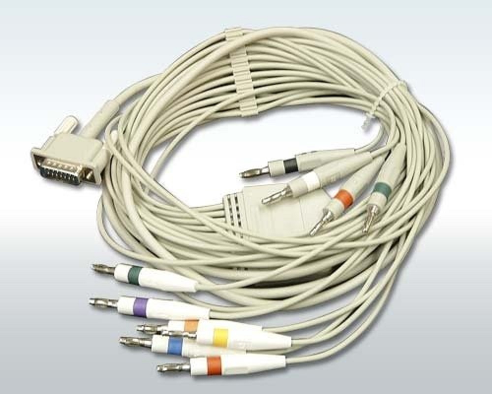 Cable paciente de ECG Bionet 10 plomo para CardioCare 2000 y CardioTouch 3000