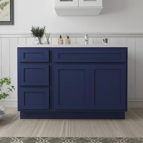 48" Double Sink Bath Vanity – Coral (Free Shipping)