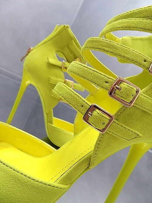 Fluevog Shoes Yellow Tie Up Shoes Fluevog Anna Sui X John Fluevog