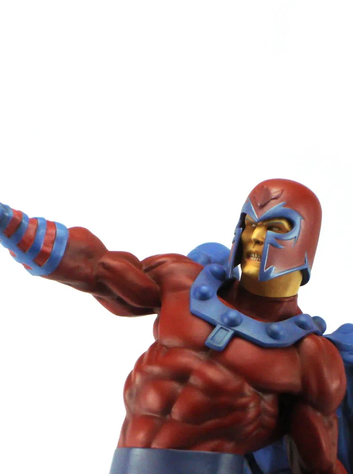 Magneto Sideshow Exclusiva Estatua de Polystone Comiquette Estatua Limitada 348/1000 Foto 2 de 4