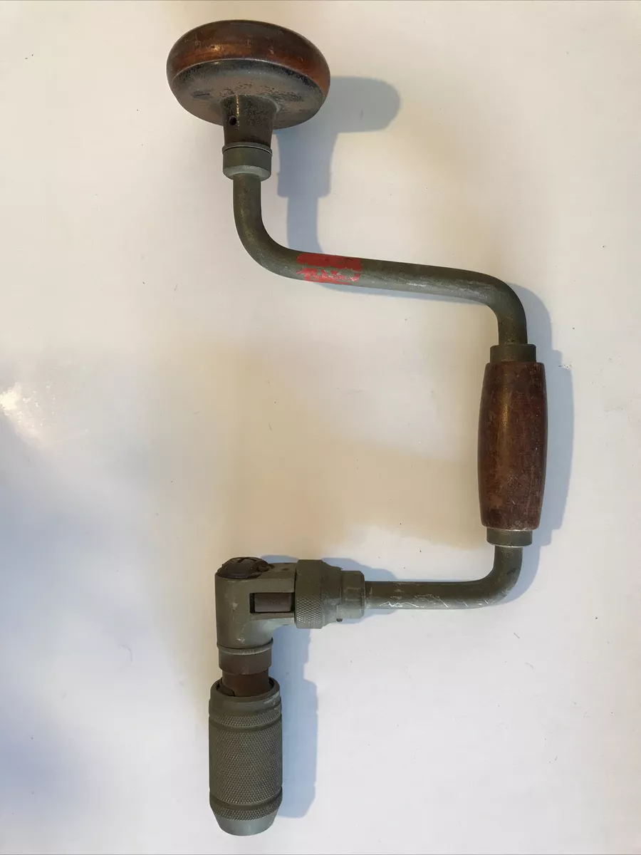 Vintage manual hand drill deals