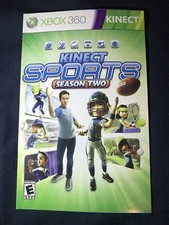 Kinect Sports: Season Two Xbox 360, 2011 MANUAL ONLY