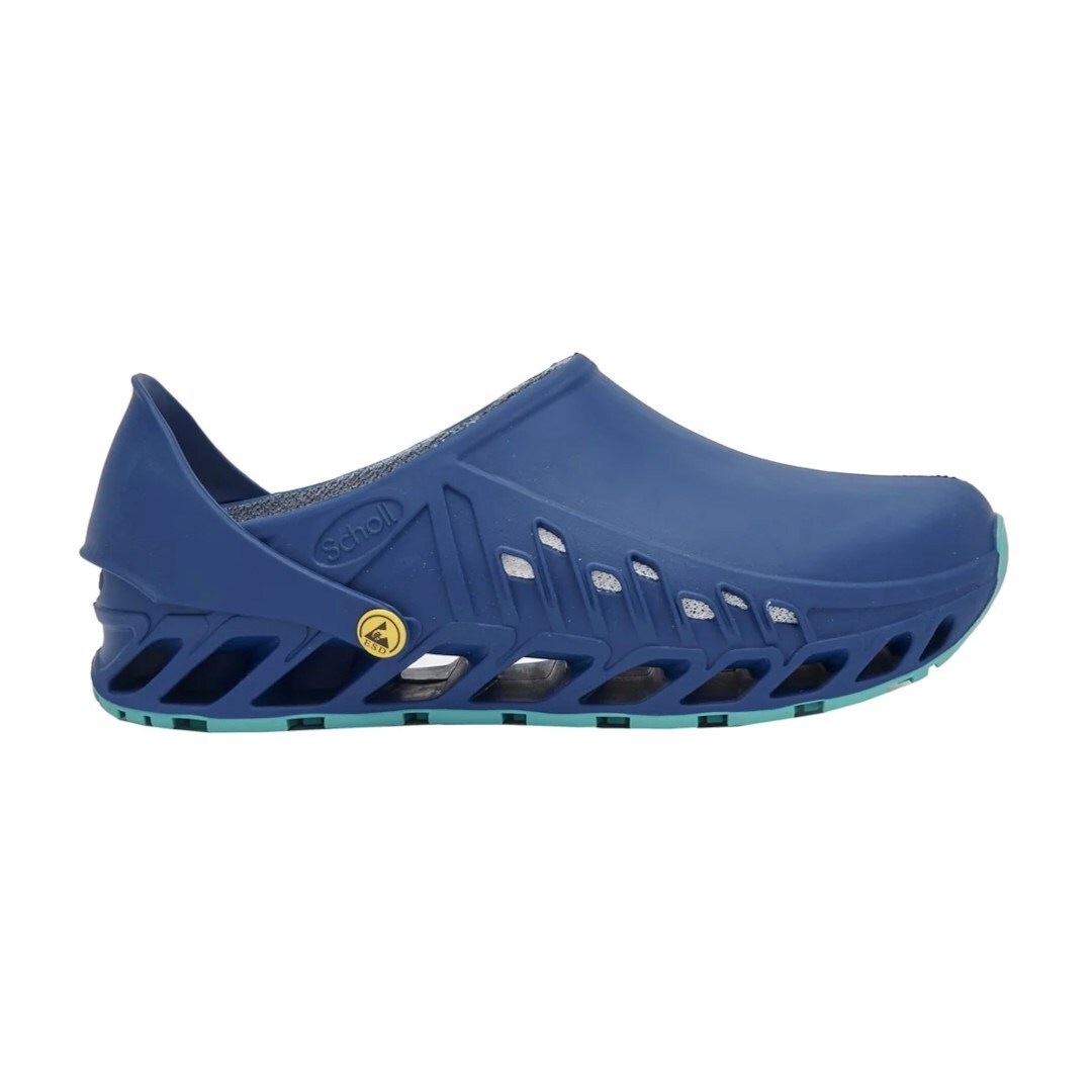 8004373055010 Scholl Evoflex - Мужские сабо темно-синего цвета blau, Größe 42 Mobilex