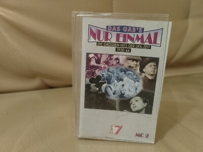 Das gabs nur einmal - die großen Hits der UFA Zeit 1930-1944 Musik Kassette
