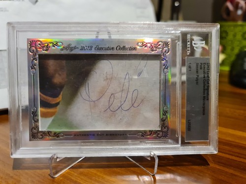 2012 Leaf Executive Collection Soccer Card Pele