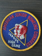 1965 American Bowling Congress 3.5 High Game Patch NOS Vintage Old Pin Award
