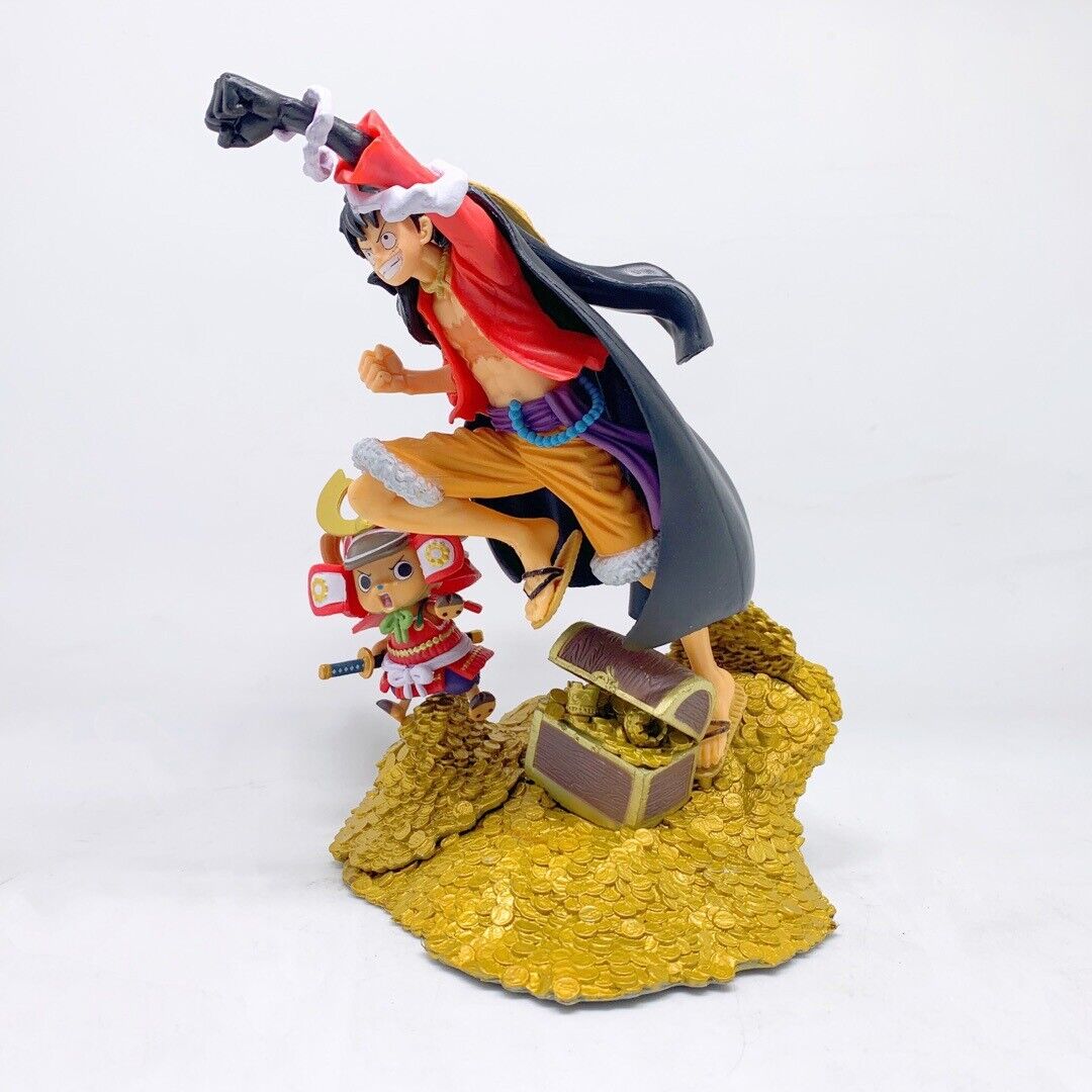 Anime One Piece Tony Chopper Wano Samurai Strengthen Monster Point Statue  Figure