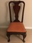period antique mid-18th century queen anne yewwood dining chair