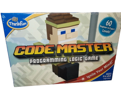 CODE MASTER Programming Logic Game Think Fun 2015 Single Player New Sealed