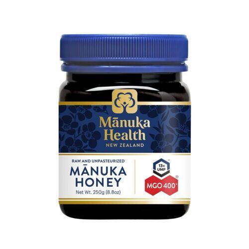 Manuka Health MGO 400+ Pure New Zealand Raw Manuka Honey 8.8 Ounce - Picture 2 of 3