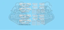 Ringling Bros. & Barnum Bailey Circus RBBB Mack Truck Decals N Scale