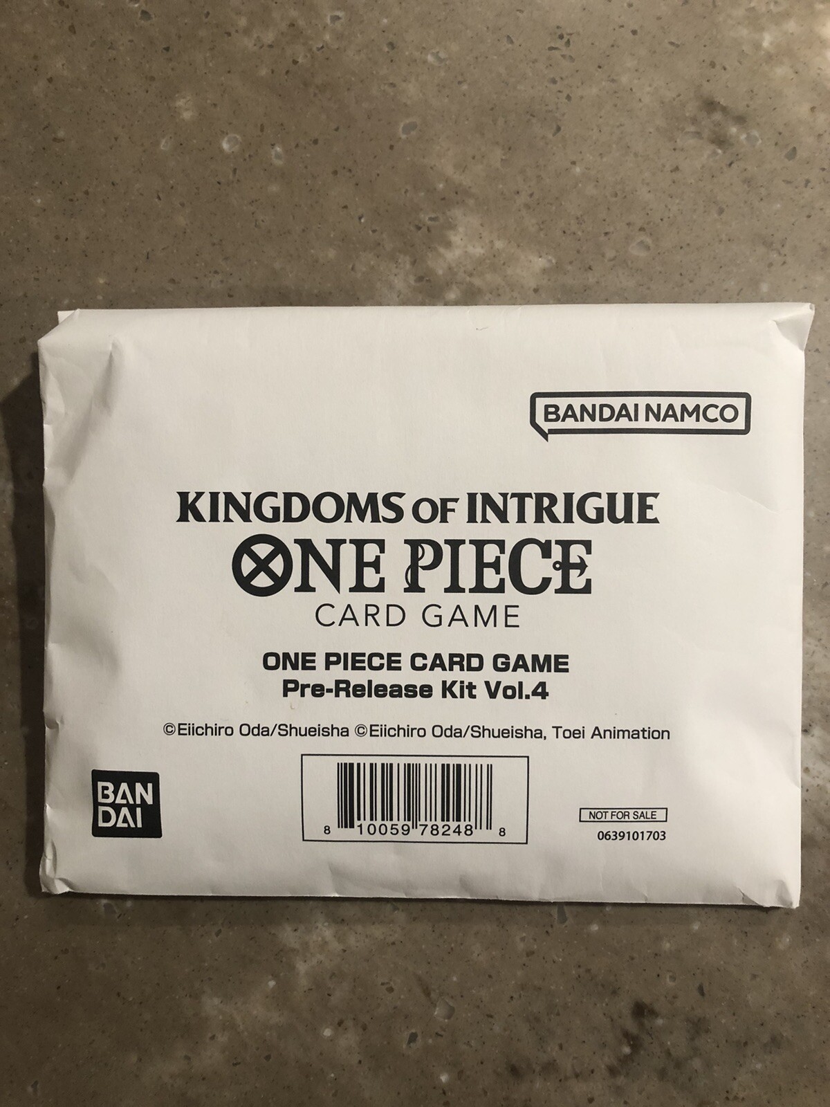 One Piece Card Game TCG Kingdoms of Intrigue Pre-release Kit Vol 4 Sealed