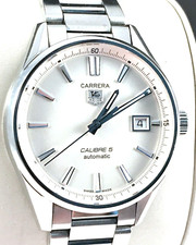 2023 Tag Heuer Carrera Calibre 5 Mens Watch Automatic in Exc. Cond. WAR211B