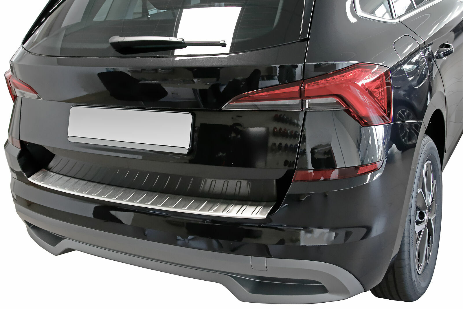 MIT ABKANTUNG LADEKANTENSCHUTZ MATT für Skoda Kamiq (Typ NW4) ab