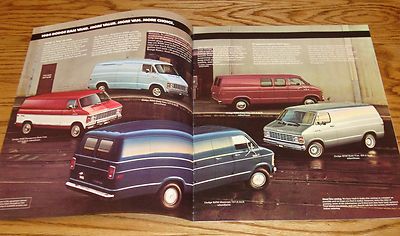 Original 1984 Dodge Van Sales Brochure 84 Ram B150 B250 B350 | eBay