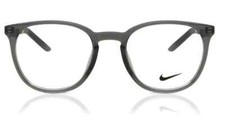 NIKE 7257 034 CLEAR GREY EYEGLASS FRAMES 51-20-145 AUTHENTIC DESIGNER