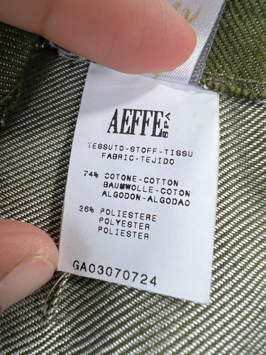 Philosophy Di Alberta Ferretti Pants Women Sz 10 US Trouser Green Made in ITALY - Picture 8 of 14