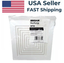 Broan-Nutone BP90 Replacement Grille for 663 670 671 688 689 - 9x9-1/4 White