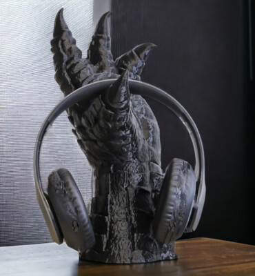 Dragon Claw Headphone Stand - Headset Holder - Gift for Him - Gift for Dad