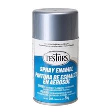 Testors Enamel Spray Paints : Gloss/ Flat/ Metallic 3oz Can