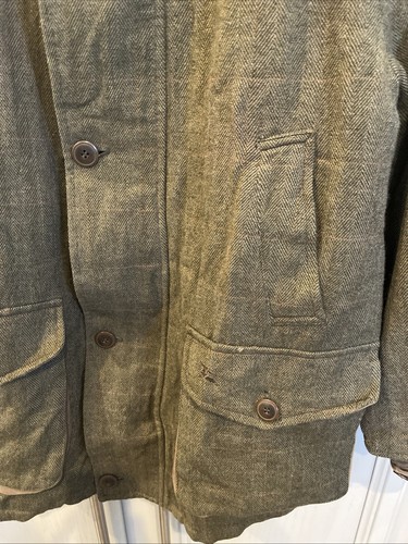 BURBERRY Made in Italy,Wool Blend,Button /Zip Front ,Coat,Size L - Picture 4 of 13