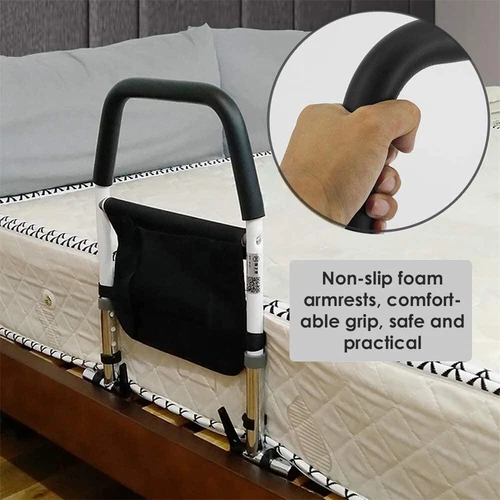 Hospital Grade Safety Bed Rail Side Assist Handle Bar Elderly Adults Patient - Picture 6 of 10