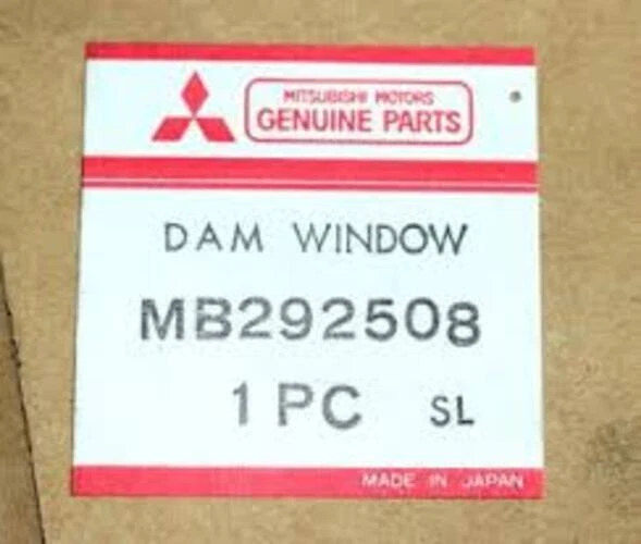 MITSUBISHI GENUINE OEM LANCER 3000GT MIRAGE RUBBER Glass Seal - Imagem 2 de 3