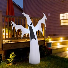 Image of Inflatable Halloween Scary Ghost Outdoor Decoration LED Lights 1.2M HOMCOM