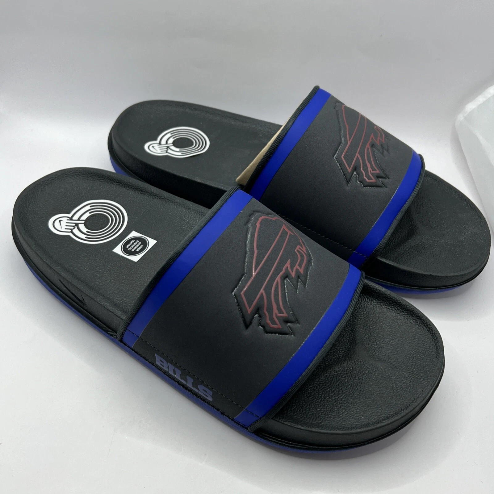 NIKE OFFCOURT SLIDE BUFFALO BILLS SANDALI UOMO TAGLIA 7 (DD0510 001)
