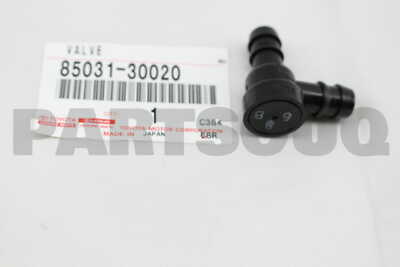 専用2 8503130020 Genuine Toyota VALVE, HEADLAMP CLEANER WASHER HOSE