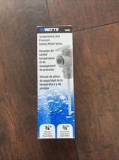 Watts 3/4" 100XL-4M7 Temperature and Pressure Safety Relief Valve